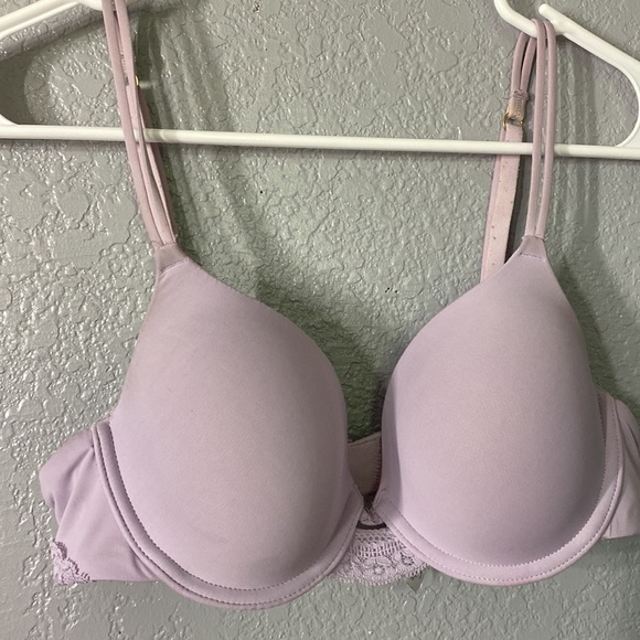 Honeydew Lavender Lace Lightly Lined T Shirt Bra - Picture 2 of 13